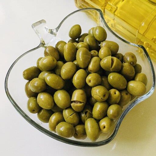 زیتون شکسته کنسروی تیغ زده